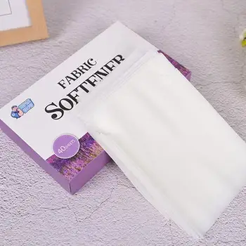 1box Хартия за пране Силна мека ароматна хартия за дрехи Лавандулови таблетки Универсален концентриран лист пране P8Y7