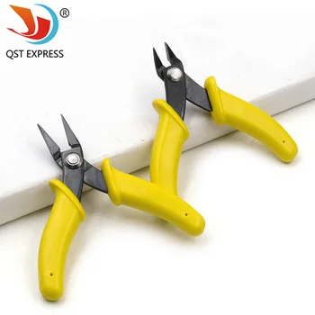 3.5Inch Mini Wire Flush Cutter Диагонални клещи Странични режещи клещи Клещи за скоба Наклонен нос Електронни инструменти Малки ножици