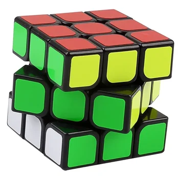 3x3x3 Магически куб гладък професионален скоростен куб пъзел обрат играчка Аксесоари за декорация на дома
