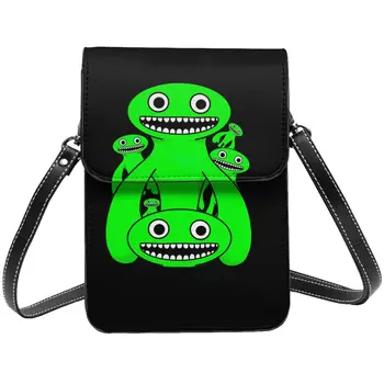 Garten Of Banban Shoulder Bag Creepy Cartoon Green Стилен кожен училище жени чанти Жена подаръци чанта