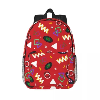 Tommyinnit вдъхновени аркадни килим дизайн раници тийнейджър книжна чанта мода деца училище чанти лаптоп раница рамо чанта