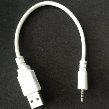 USB към 2.5mm кабел за зареждане за AKG K490NC K495NC N60NC E50BT HARKAR-BT слушалки 2.5mm-TRRS кабел за зареждане