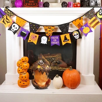 Анимирана говореща тиква декорация за открит Хелоуин градински партита подарък