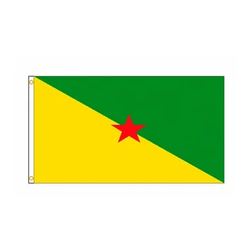 Гвиана флаг открит банер за декорация фестивал Начало 90x150cm полиестер