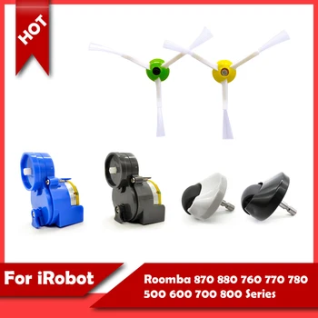 За iRobot Roomba 870 880 760 770 780 500 600 700 800 серия Прахосмукачка Универсално колело Странична четка Модернизирани двигатели Части
