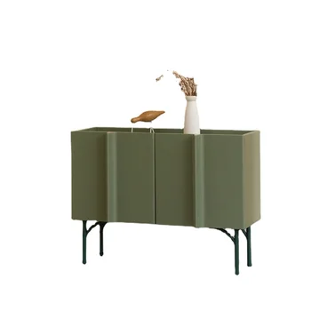 италиански минималистичен творчески шкаф за чай, скандинавски минималистичен шкаф за фоайе