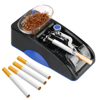 Машина за свиване на цигари Производител на инжектори DIY Аксесоари за пушене на тютюневи ролки ЕС US Plug Електрически автоматичен инструмент за пушене