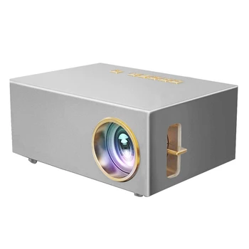 Мини проектор 800X480P резолюция Поддръжка на глас Full HD видео Beamer за домашно кино Pico Movie Projector-EU Plug